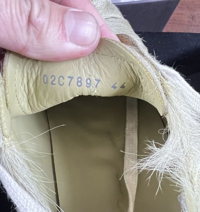 Rick Owens vintage sneaks pony hair