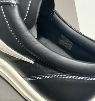 RICK OWENS Vintage Sneaks SS24 LIDO Leather Calf Velour Vans