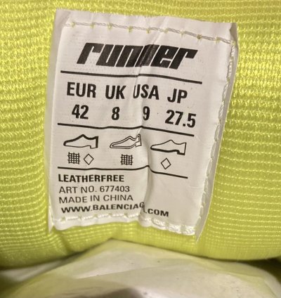 Runner Fluo Yellow