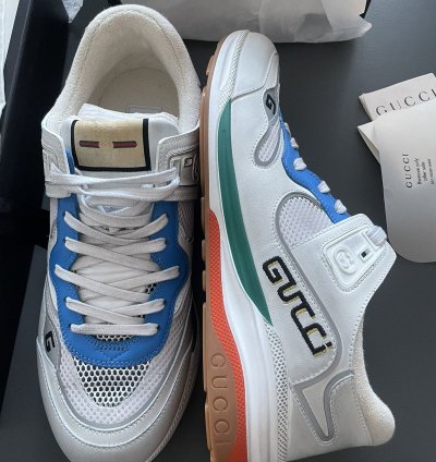 Runway Limited Edition Gucci Logo Sneakers Limited Edition