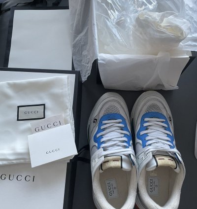 Runway Limited Edition Gucci Logo Sneakers Limited Edition