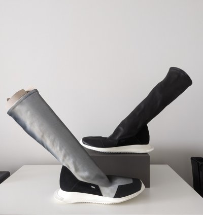SAMPLE RICK OWENS GRADIENT SOCK RUNNER FW19 RARE