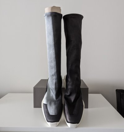 SAMPLE RICK OWENS GRADIENT SOCK RUNNER FW19 RARE