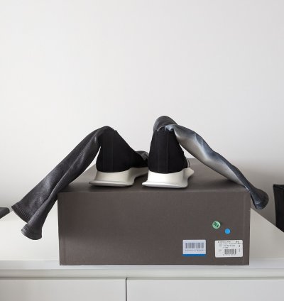 SAMPLE RICK OWENS GRADIENT SOCK RUNNER FW19 RARE