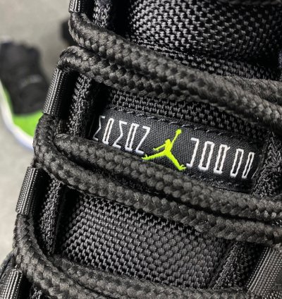 Nike Air Jordan 11 Retro Low Green Snakeskin
