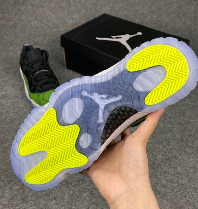 Nike Air Jordan 11 Retro Low Green Snakeskin