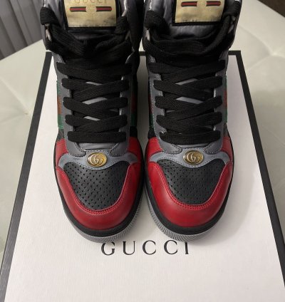 Screener Leather High-top Sneakers