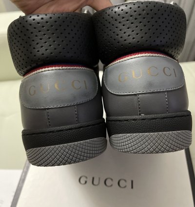Screener Leather High-top Sneakers