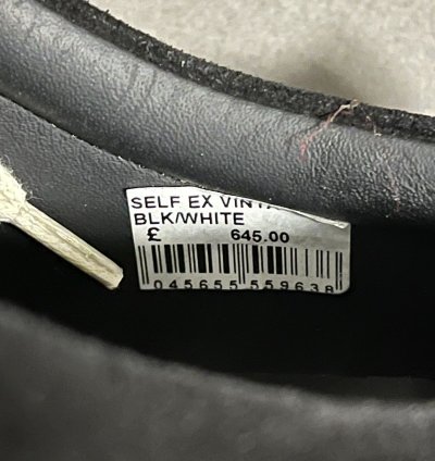 Self Ridges Exclusive Rick Owens Vintage low