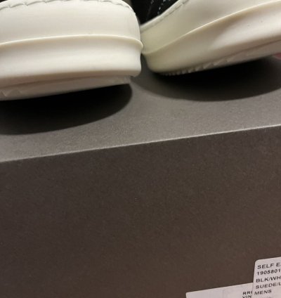 Self Ridges Exclusive Rick Owens Vintage low
