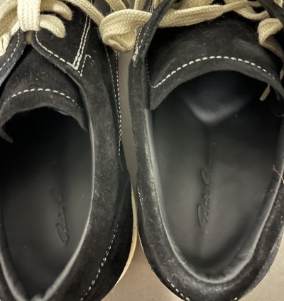 Self Ridges Exclusive Rick Owens Vintage low
