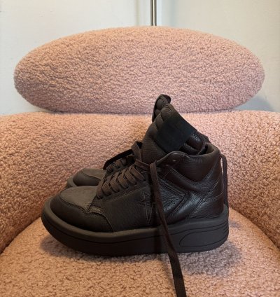 Size 10 Rick Owens Converse TURBOWPN Dark Dust