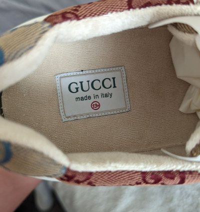 Size 13 5 Gucci multicolor rhyton sneakers