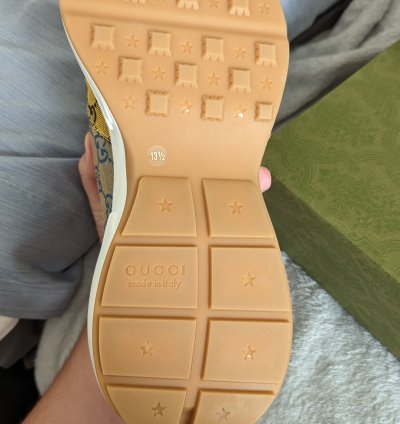 Size 13 5 Gucci multicolor rhyton sneakers