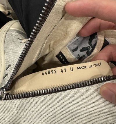Size 41 NEW WITH TOTE RICK OWENS HIGH TOP RAMONES