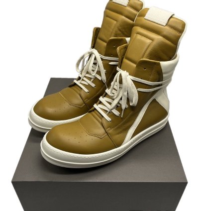 SS22 NEW Rick Owens Sulphate Geobasket Sneakers Fogachine