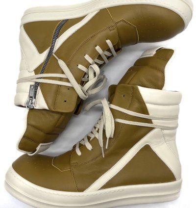 SS22 NEW Rick Owens Sulphate Geobasket Sneakers Fogachine