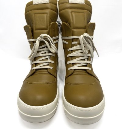 SS22 NEW Rick Owens Sulphate Geobasket Sneakers Fogachine