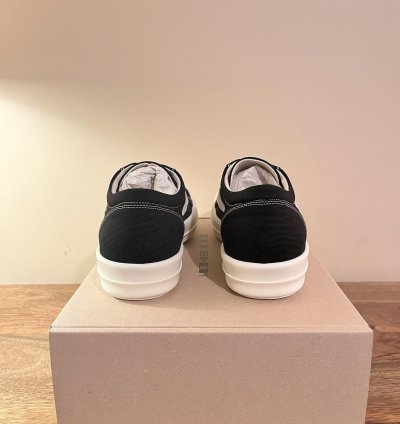 SS24 LIDO Rick Owens 22oz Denim Vans Vintage Low Sneakers