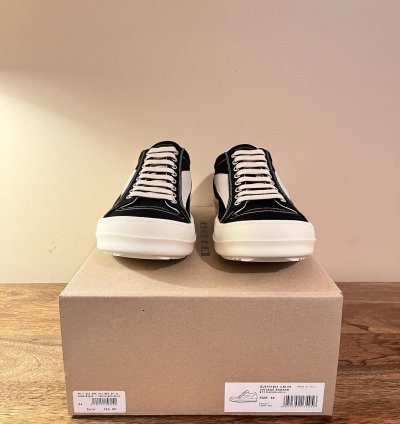 SS24 LIDO Rick Owens 22oz Denim Vans Vintage Low Sneakers