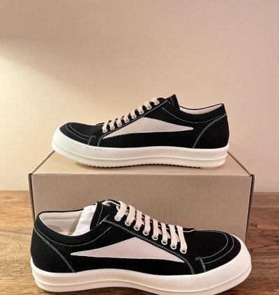 SS24 LIDO Rick Owens 22oz Denim Vans Vintage Low Sneakers