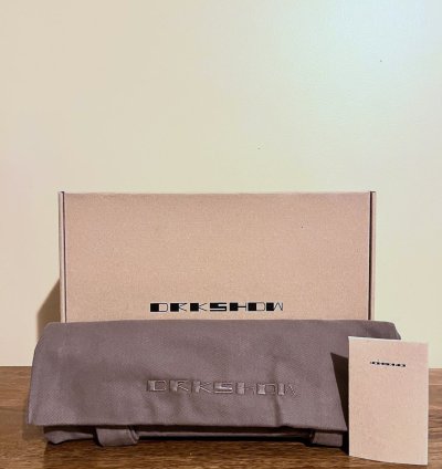 SS24 LIDO Rick Owens 22oz Denim Vans Vintage Low Sneakers