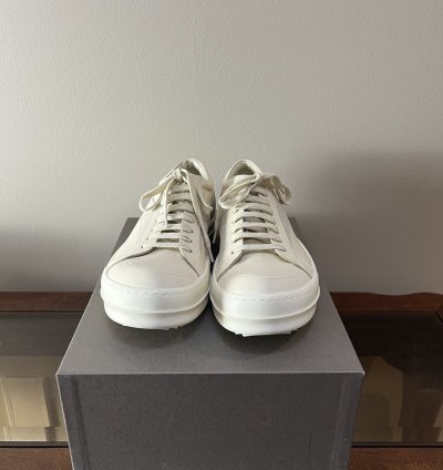 SS24 LIDO Rick Owens Milk Vans Vintage Sneaker Size 11