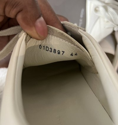 SS24 LIDO Rick Owens Milk Vans Vintage Sneaker Size 11