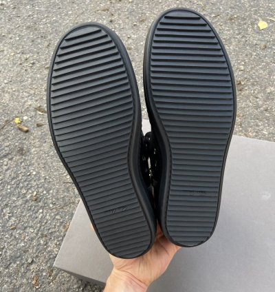 Strobe Mainline Leather Ramones Black - 44