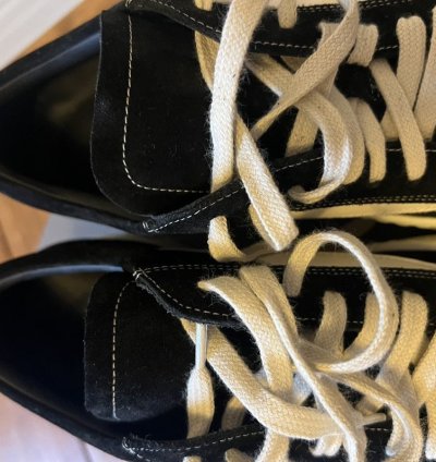 Suede leather vintage sneakers brand new