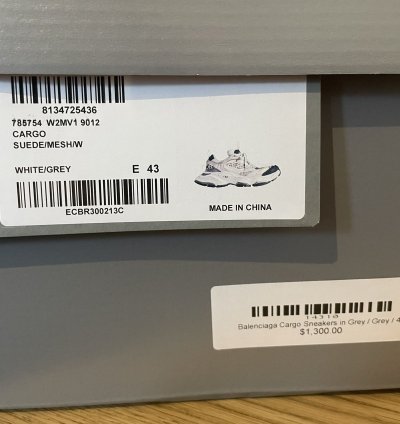 Summer 24 Cargo Sneakers 43