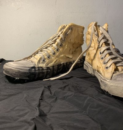 Super Destroyed Limited Edition Paris Sneakers