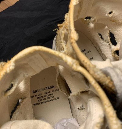 Super Destroyed Limited Edition Paris Sneakers