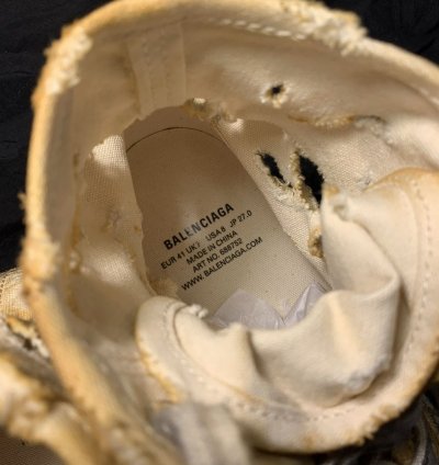 Super Destroyed Limited Edition Paris Sneakers