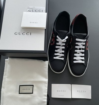 Super Rare Brand NEW Sold Out King Snake ACE Leather Sneaker