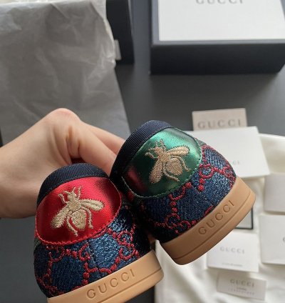 Super Runway GG Logo Limited Edition ACE Leather Sneaker