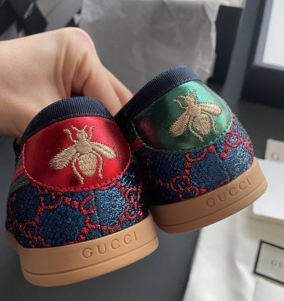 Super Runway GG Logo Limited Edition ACE Leather Sneaker