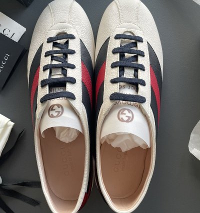 Super Runway Hebron Leather Bee ACE Low Top Sneaker BrandNew