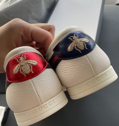 Super Runway Hebron Leather Bee ACE Low Top Sneaker BrandNew
