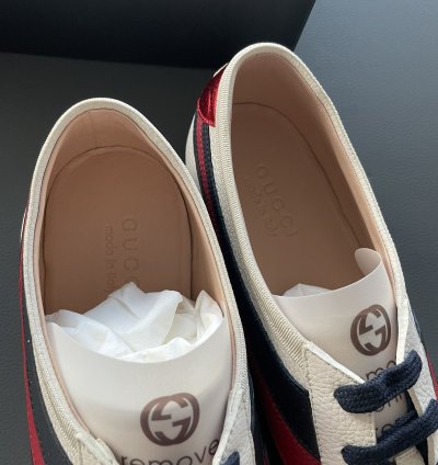 Super Runway Hebron Leather Bee ACE Low Top Sneaker BrandNew