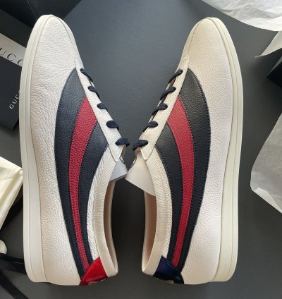 Super Runway Hebron Leather Bee ACE Low Top Sneaker BrandNew