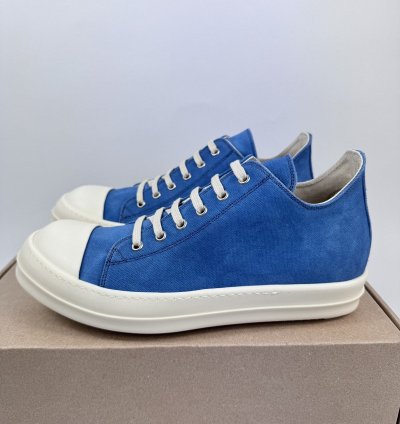 TOOTHPASTE BLUE CANVAS SNEAKERS