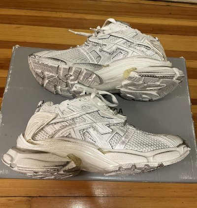 White Balenciaga Runners