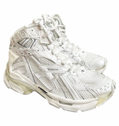 White High Top Mid Runner
