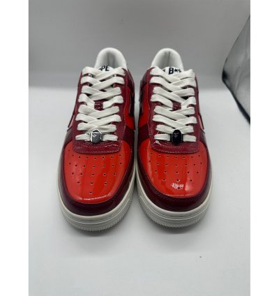 10 - Bathing Ape Bape Sta Low color camo red