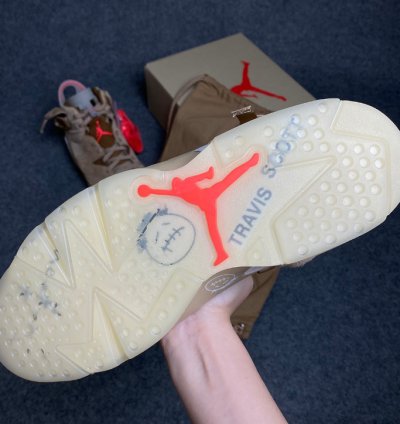 Nike Air Jordan 6 Retro Travis Scott British Khaki