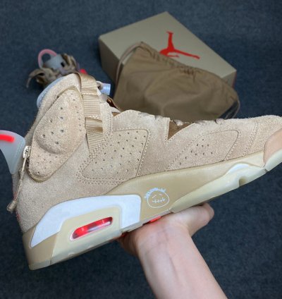 Nike Air Jordan 6 Retro Travis Scott British Khaki