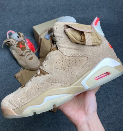 Nike Air Jordan 6 Retro Travis Scott British Khaki