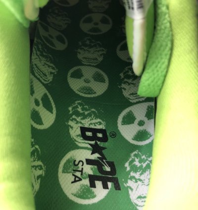 2006 Bape Marvel Comics Hulk Bapesta