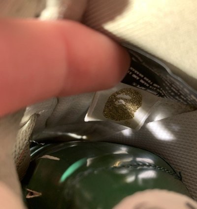 2008 DS Bapesta Plaid Tartan Green